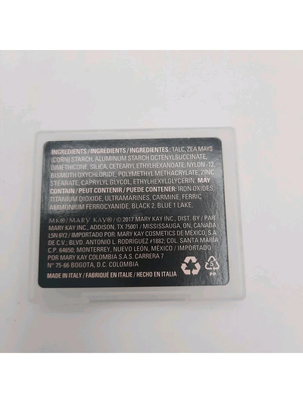Mary Kay Chrome Fusion Eye Shadow Color Shadow  .05oz New